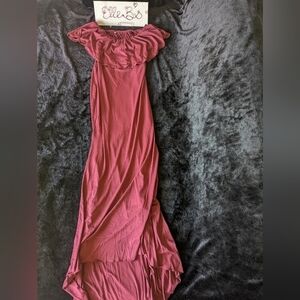 Womens Off Shoulder Dress L